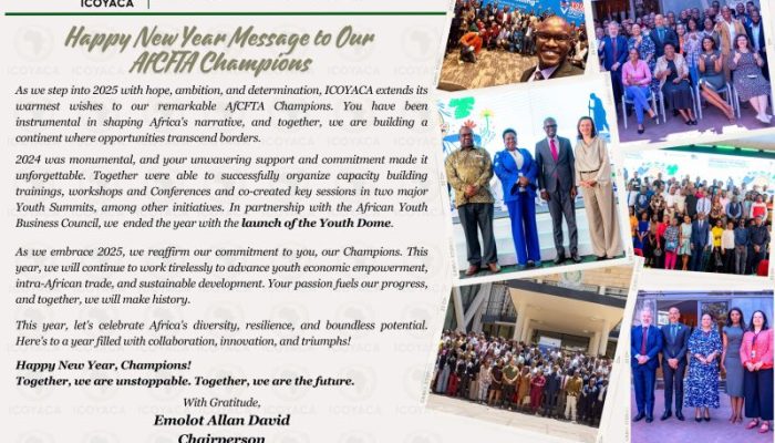 Happy New Year our AfCFTA Champions